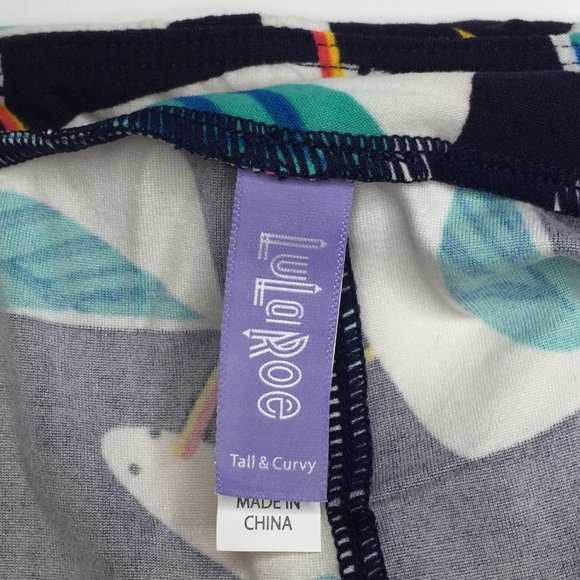 LuLaRoe NWOT T/C seagull leggings. - Picture 5 of 8